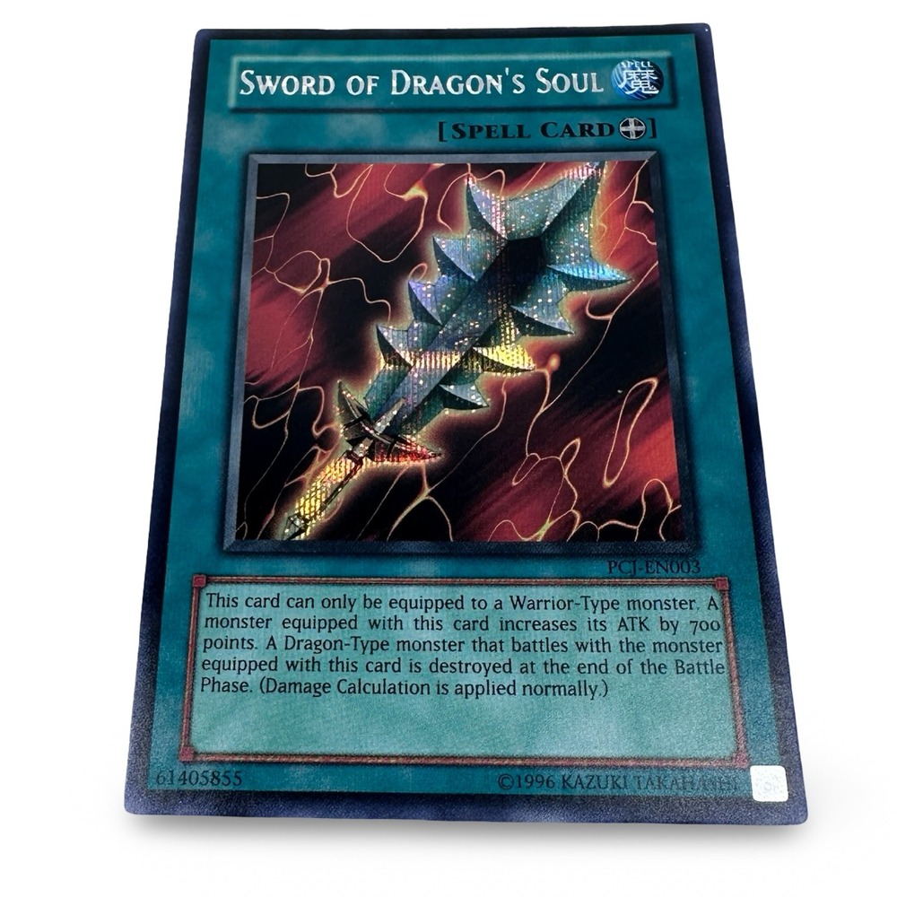 Yu-Gi-Oh Sword of Dragon's Soul PCJ-EN003 Secret Rare Promo Spell Card Limited